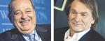 Meksykanin Carlos Slim Helu (z lewej), wzbogacił się przez ostatnie pięć lat o 44 mld USD. Najbogatszy Polak Jan Kulczyk zwiększył w tym czasie majątek o 1,6 mld USD.	