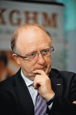 Wysokie ceny miedzi sprzyjają KGHM kierowanemu przez Herberta Wirtha. Zysk w pierwszym półroczu był wyższy niż przed rokiem o 1,9 mld zł, a w samym II kwartale o 712 mln zł. 	Fot. s.ł.