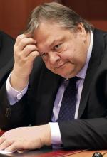 Ewangelos Wenizelos - grecki minister finansów.