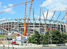 Stadion Narodowy w Warszawie będzie największą w Polsce areną mistrzostw Europy.  Pomieści 55 tys. osób.Bigger